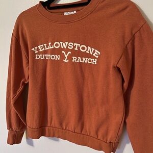 Yellowstone Dutton Ranch Sweatshirt - Rust